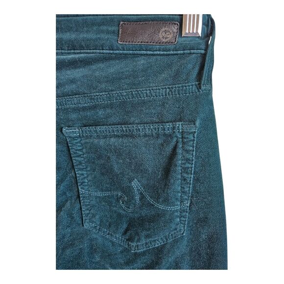 ANTHROPOLOGIE Adriano Goldschmied 25 R Velvet Stevie Pants Straight Slim Ankle - Picture 9 of 13